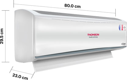 Thomson 4 in 1 Convertible Cooling 1.5 Ton 5 Star Split Inverter With iBreeze Technology AC  - White - CPMI1505S, Copper Condenser