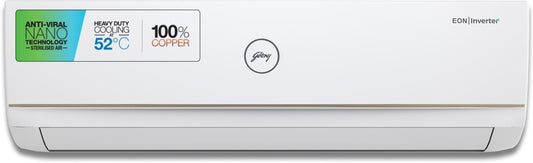 Godrej 1.5 Ton 3 Star Split Inverter AC  - White, Gold - AC 1.5T GIC 18TTC3-GVA UVC, Copper Condenser