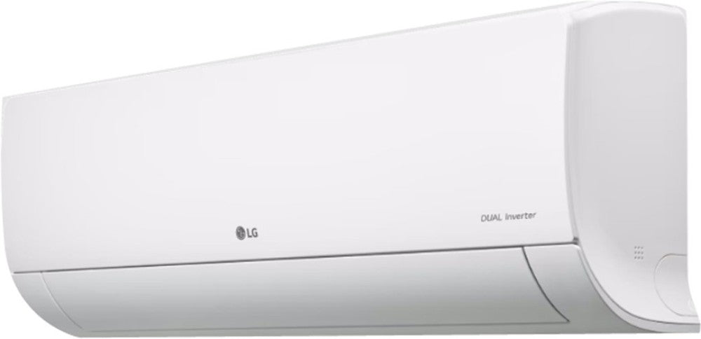 LG 1.5 Ton 2 Star Split Dual Inverter AC  - White - PS-Q18TNVE, Copper Condenser