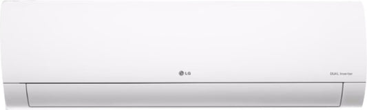 LG 1.5 टन 2 स्टार स्प्लिट डुअल इन्वर्टर AC - सफ़ेद - PS-Q18TNVE, कॉपर कंडेनसर