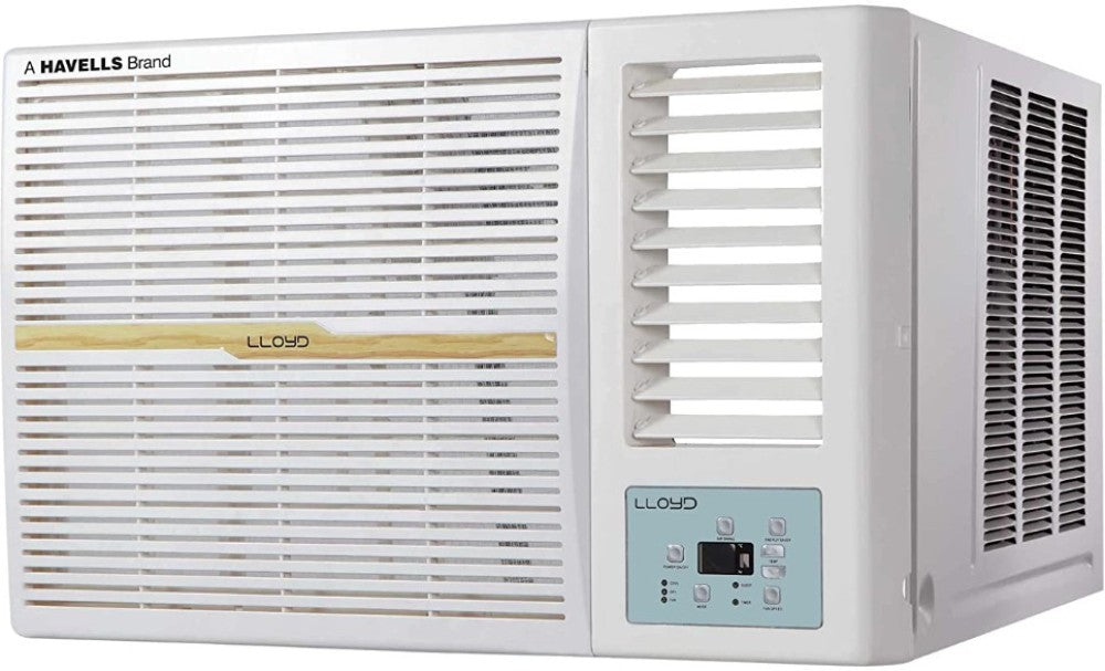 Lloyd 1.5 Ton 5 Star Window AC  - White - LW18B5YWGEW, Copper Condenser