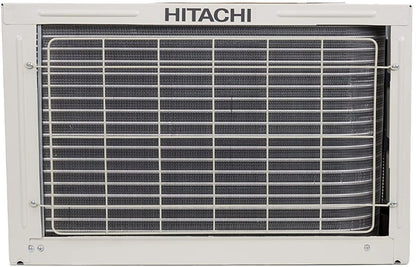 Hitachi 1.5 Ton 3 Star Window AC  - White - RAW318HFDO, Copper Condenser