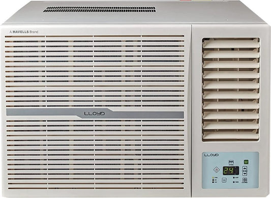 Lloyd 1 Ton 3 Star Window AC  - White - LW12B3YWSEW, Copper Condenser