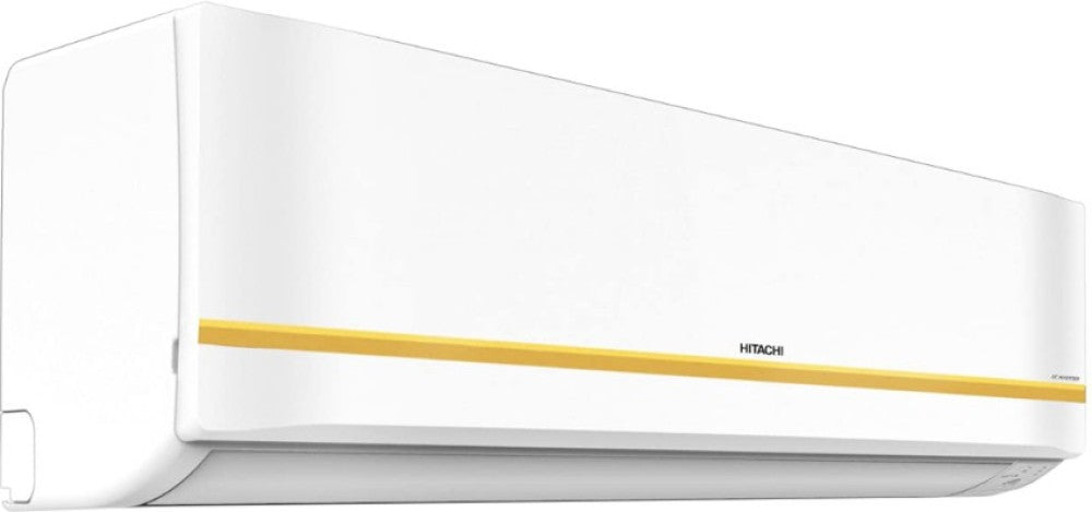 Hitachi 1.5 Ton 5 Star Split Inverter AC  - White - RSRG518HFEOZ1, Copper Condenser