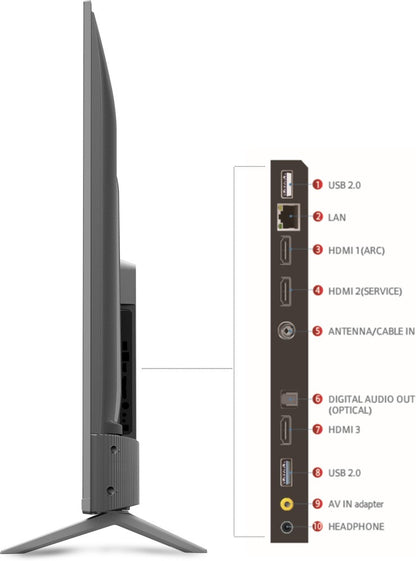 TCL 164 cm (65 inch) Ultra HD (4K) LED Smart Android TV - 65P616