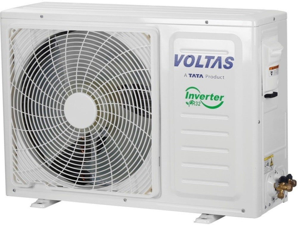Voltas 1.5 टन 3 स्टार स्प्लिट इन्वर्टर एसी - सफ़ेद - 4503351-183V XAZX, कॉपर कंडेंसर