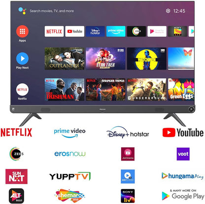 Hisense A73F Series 126 cm (50 inch) Ultra HD (4K) LED Smart Android TV with 102 W JBL Speakers, Dolby Vision and Atmos - 50A73F