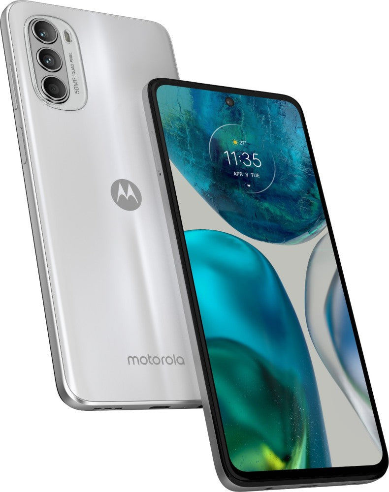 MOTOROLA g52 (Metallic White, 64 GB) - 4 GB RAM