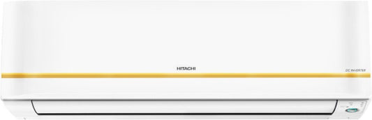 हिताची 1.5 टन 5 स्टार स्प्लिट इन्वर्टर एसी वाई-फाई कनेक्ट के साथ - सफेद, सोना - RSRG518FFEO/ ESRG518FFEO/ CSRG518FFEO, कॉपर कंडेंसर