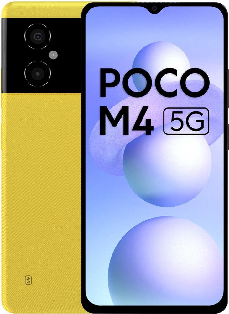 POCO M4 5G (Yellow, 64 GB) - 4 GB RAM