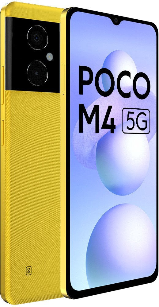 POCO M4 5G (Yellow, 128 GB) - 6 GB RAM