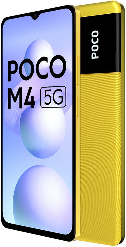 POCO M4 5G (Yellow, 128 GB) - 6 GB RAM