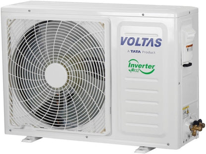 Voltas 1.5 टन 4 स्टार स्प्लिट इन्वर्टर एसी - सफ़ेद - 4503346-184V DAZR, कॉपर कंडेंसर