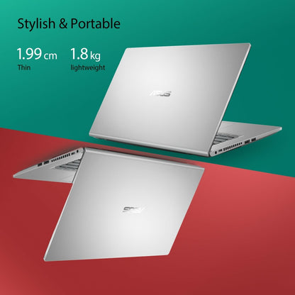 ASUS Vivobook 15 Core i5 11वीं पीढ़ी - (8 जीबी/512 जीबी एसएसडी/विंडोज 11 होम) X515EA-EJ522WS पतला और हल्का लैपटॉप - 15.6 इंच, पारदर्शी सिल्वर, 1.80 किलोग्राम, एमएस ऑफिस के साथ