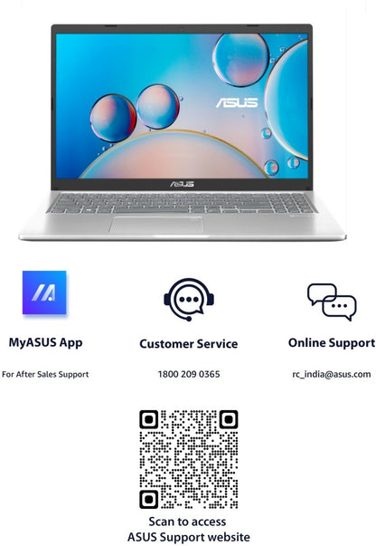 ASUS VivoBook 15 (2022) Core i5 11th Gen - (8 GB/1 TB HDD/256 GB SSD/Windows 11 Home) X515EA-EJ502WS पतला और हल्का लैपटॉप - 15.6 इंच, पारदर्शी सिल्वर, 1.80 किग्रा, एमएस ऑफिस के साथ