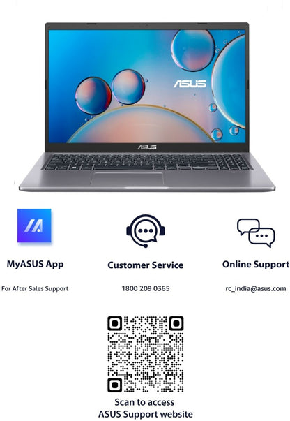 ASUS Core i5 10th Gen - (8 GB/512 GB SSD/Windows 10 Home/2 GB Graphics) X515JF-BQ521T Thin and Light Laptop - 15.6 inch, Slate Grey, 1.80 Kg