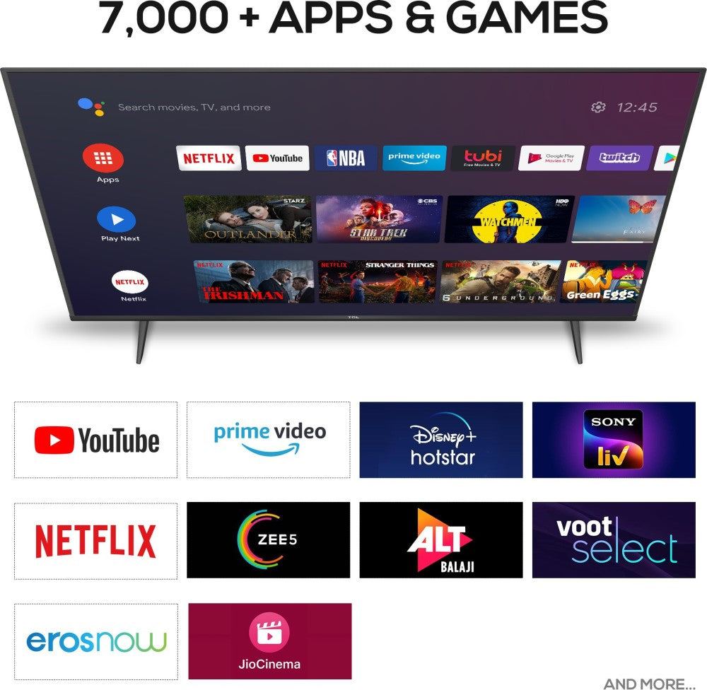 TCL 164 cm (65 inch) Ultra HD (4K) LED Smart Android TV - 65P616