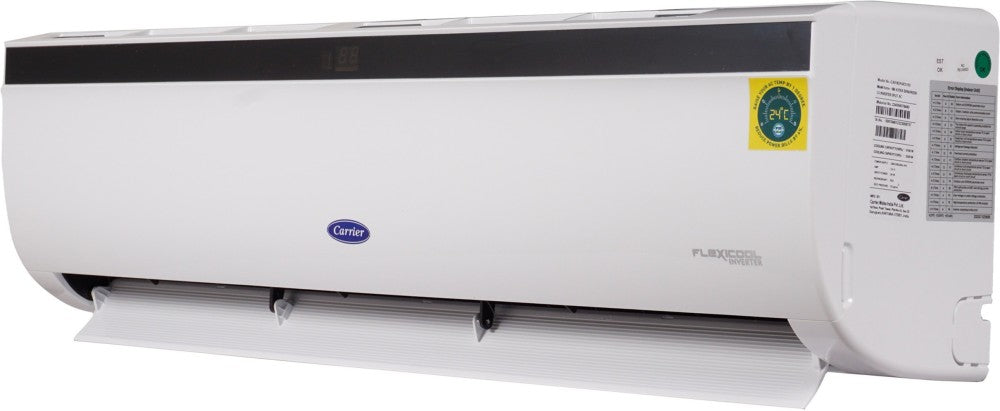 CARRIER 1.5 Ton 4 Star Split Inverter AC  - White - 18K 4 STAR DURAFRESH CXI INV, Copper Condenser