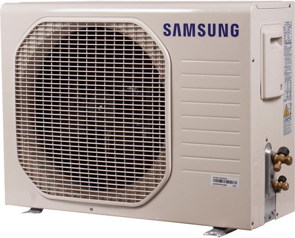 SAMSUNG 1.5 Ton 3 Star Split Inverter AC  - White - AR18BY3ARWK, Copper Condenser