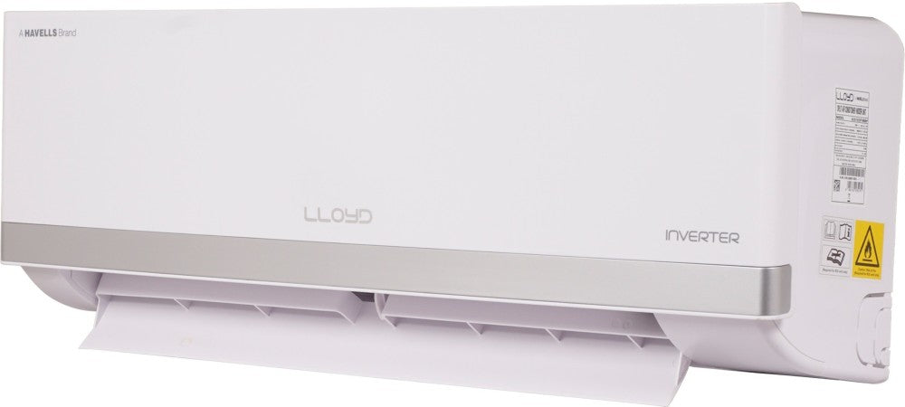 Lloyd 1 Ton 3 Star Split Inverter AC with Wi-fi Connect  - White - GLS12I3FWSBP, Copper Condenser