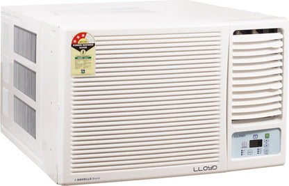 Lloyd 1.5 Ton 3 Star Window AC  - White - GLW18B3YWAZS, Copper Condenser