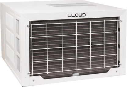 Lloyd 1.5 Ton 3 Star Window AC  - White - GLW18B3YWAZS, Copper Condenser