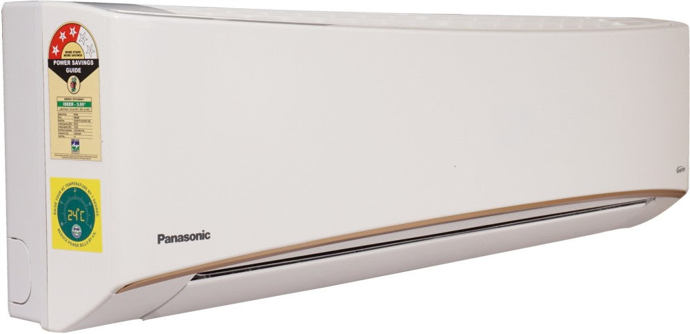 Panasonic 2 Ton 3 Star Split Inverter AC  - White - CS/CU-KU24YKY-1, Copper Condenser