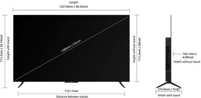 Xiaomi OLED विजन 138.8 सेमी (55 इंच) 4K अल्ट्रा एचडी स्मार्ट एंड्रॉइड टीवी डॉल्बी विजन आईक्यू और डॉल्बी एटमॉस (2022 मॉडल) के साथ