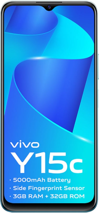 vivo Y15c (Wave Green, 32 GB) - 3 GB RAM