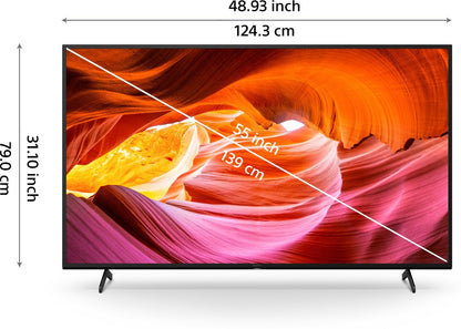 SONY Bravia 138.8 cm (55 inch) Ultra HD (4K) LED Smart Google TV - KD-55X75K