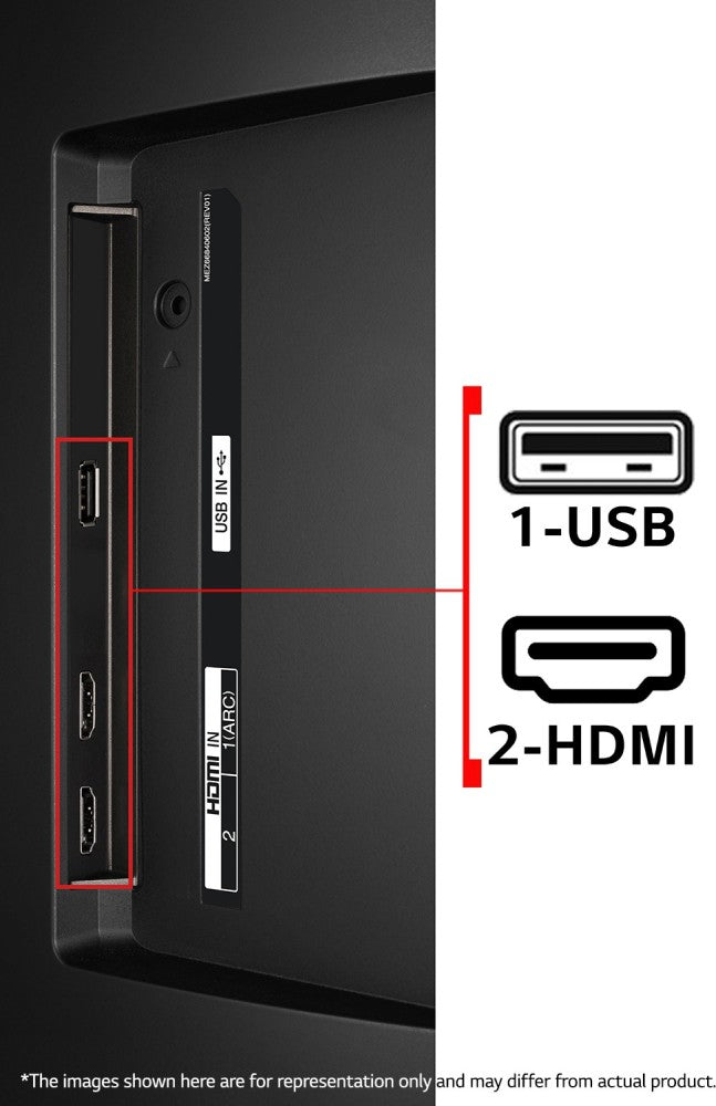 LG 80 cm (32 inch) HD Ready LED Smart WebOS TV - 32LM565BPTA