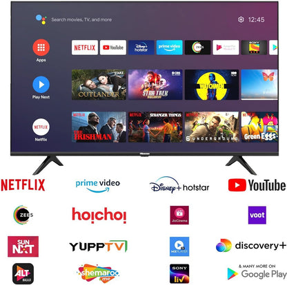 TOSHIBA E35KP 80 cm (32 inch) HD Ready LED Smart Android TV with DTS Virtual X (2022 Model) - 32E35KP