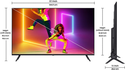 SAMSUNG Crystal 4K 163 cm (65 inch) Ultra HD (4K) LED Smart Tizen TV - UA65AUE60AKLXL