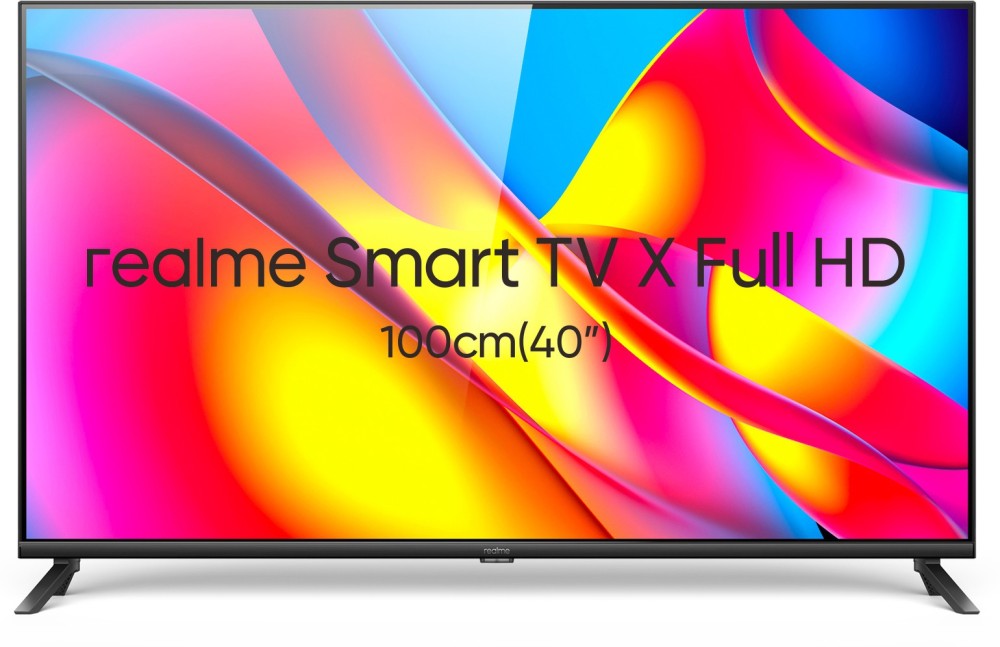 realme 100.3 cm (40 inch) Full HD LED Smart Android TV with Android 11 - 2022 Model - RMV2107