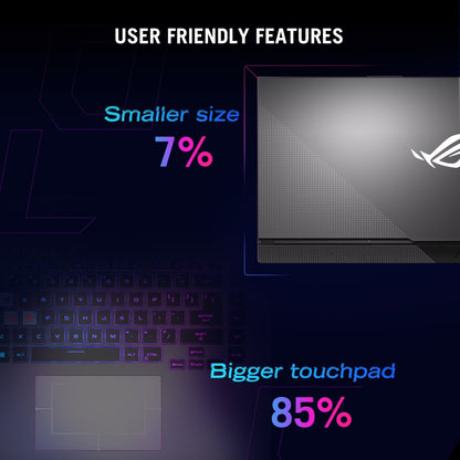 ASUS ROG Strix G15 Ryzen 7 ऑक्टा कोर AMD R7-4800H - (8 GB/512 GB SSD/Windows 11 Home/4 GB ग्राफ़िक्स/NVIDIA GeForce RTX RTX 3050/144 Hz) G513IC-HN025W गेमिंग लैपटॉप - 15.6 इंच, एक्लिप्स ग्रे, 2.10 कि.ग्रा