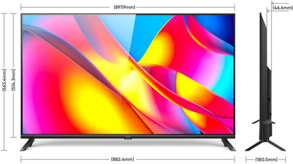 realme 100.3 cm (40 inch) Full HD LED Smart Android TV with Android 11 - 2022 Model - RMV2107