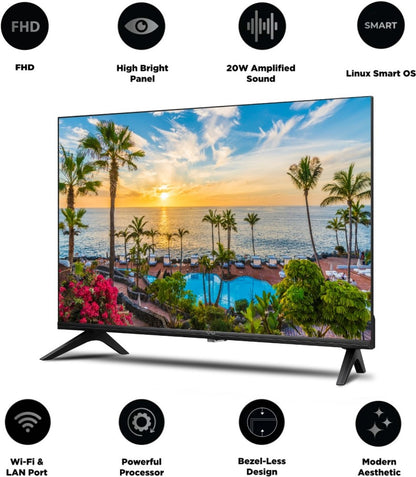 Vu Premium 108 cm (43 inch) Full HD LED Smart Linux TV - 43GA