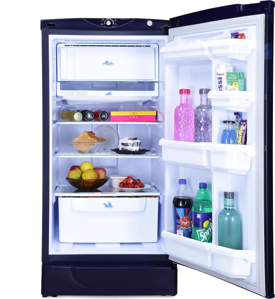 Godrej 180 L Direct Cool Single Door 2 Star Refrigerator - Pep Blue, RD EDGE 205B WRF PP BL