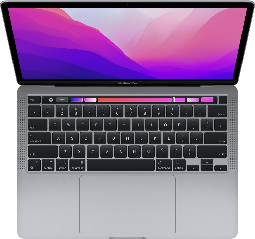 Apple 2022 MacBook Pro M2 - (8 GB/256 GB SSD/Mac OS मोंटेरी) MNEH3HN/A - 13.3 इंच, स्पेस ग्रे, 1.38 Kg