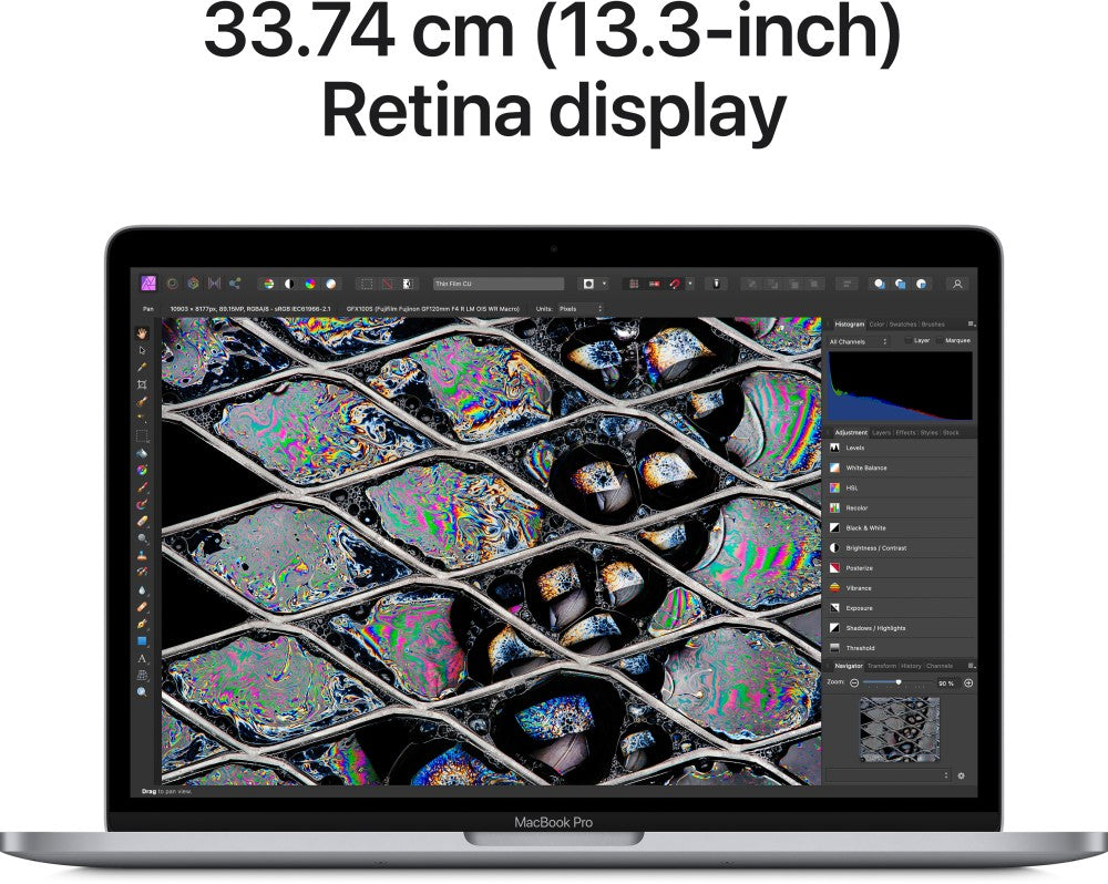 Apple 2022 MacBook Pro M2 - (8 GB/256 GB SSD/Mac OS मोंटेरी) MNEH3HN/A - 13.3 इंच, स्पेस ग्रे, 1.38 Kg