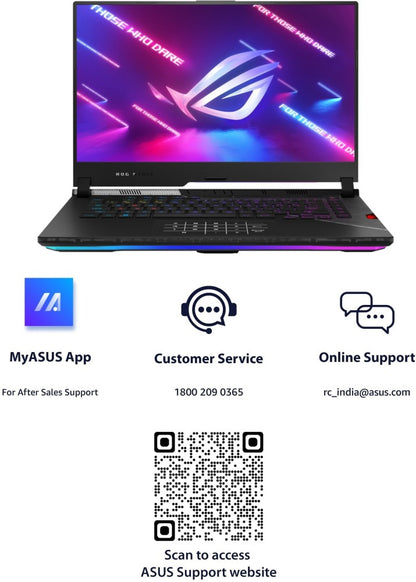 ASUS ROG Strix Scar 15 (2022) Core i9 12th Gen - (32 GB/1 TB SSD/Windows 11 Home/8 GB ग्राफ़िक्स/NVIDIA GeForce RTX 3070 Ti/240 Hz) G533ZW-LN136WS | G533ZWZ-LN136WS गेमिंग लैपटॉप - 15.6 इंच, ऑफ ब्लैक, 2.30 किग्रा, एमएस ऑफिस के साथ