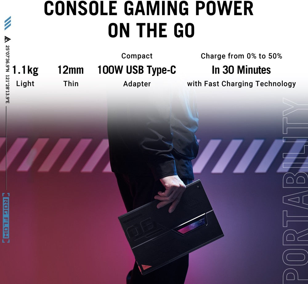 ASUS ROG Flow Z13 (2022) RTX 3080 eGPU Core i9 12th Gen के साथ - (16 GB/1 TB SSD/Windows 11 Home/4 GB ग्राफ़िक्स/NVIDIA GeForce RTX 3050 Ti/60 Hz) GZ301ZE-LC193WS गेमिंग लैपटॉप - 13.4 इंच, काला, 1.18 किलोग्राम, एमएस ऑफिस के साथ