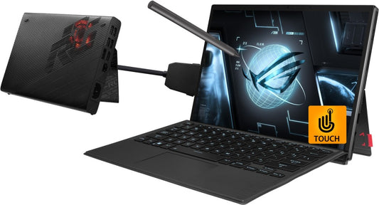 ASUS ROG Flow Z13 (2022) RTX 3080 eGPU Core i9 12th Gen के साथ - (16 GB/1 TB SSD/Windows 11 Home/4 GB ग्राफ़िक्स/NVIDIA GeForce RTX 3050 Ti/60 Hz) GZ301ZE-LC193WS गेमिंग लैपटॉप - 13.4 इंच, काला, 1.18 किलोग्राम, एमएस ऑफिस के साथ