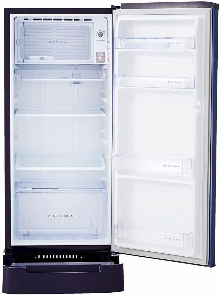 Whirlpool 184 L Direct Cool Single Door 4 Star Refrigerator - Sapphire Radiance, 205 WDE ROY 4S Inv SAPPHIRE RADIANCE-Z