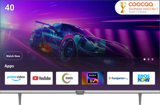 Coocaa 100 cm (40 inch) Full HD LED Smart Coolita TV with Dolby Audio and Eye Care Technology - 40S3U-Pro