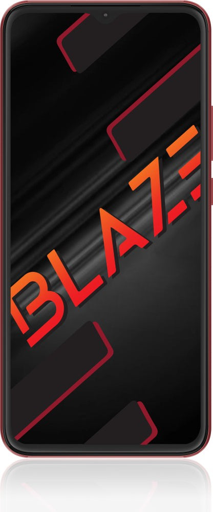 LAVA Blaze (Glass Red, 64 GB) - 3 GB RAM