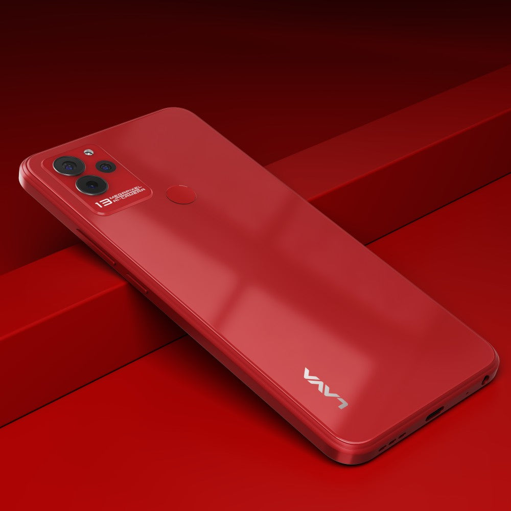 LAVA Blaze (Glass Red, 64 GB) - 3 GB RAM