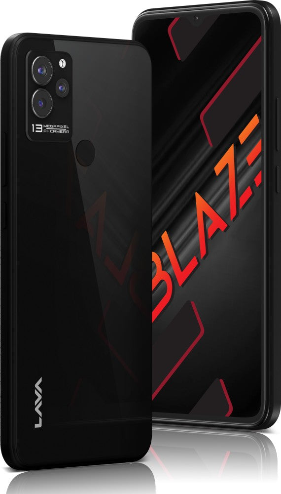 LAVA Blaze (Glass Black, 64 GB) - 3 GB RAM