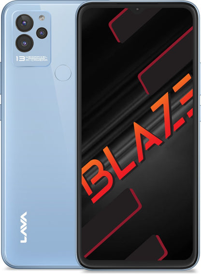 LAVA Blaze (Glass Blue, 64 GB) - 3 GB RAM