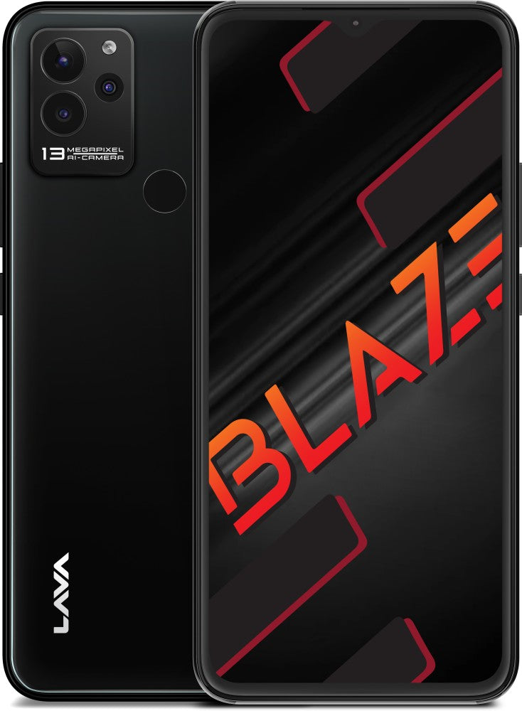 LAVA Blaze (Glass Black, 64 GB) - 3 GB RAM